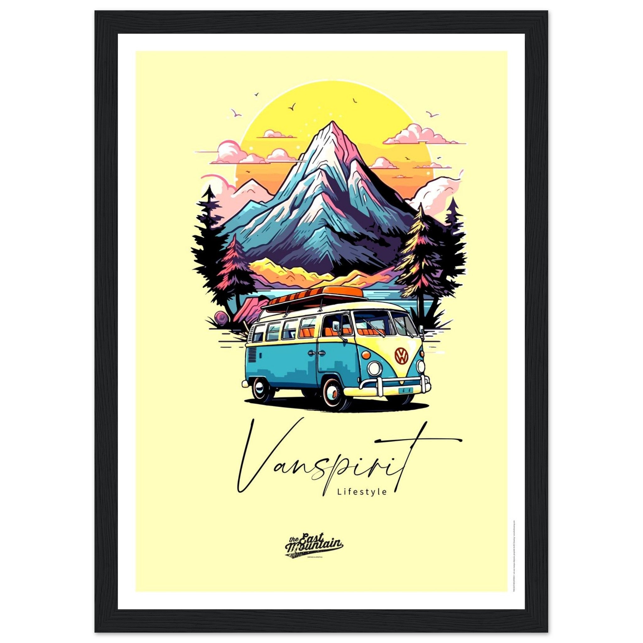 Poster aventure Vanlife